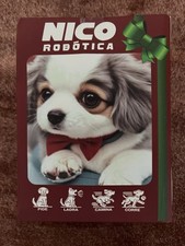 Nico Rob tica Robotic Puppy Plush Toy Interactive Dog Barks Walks Sits
