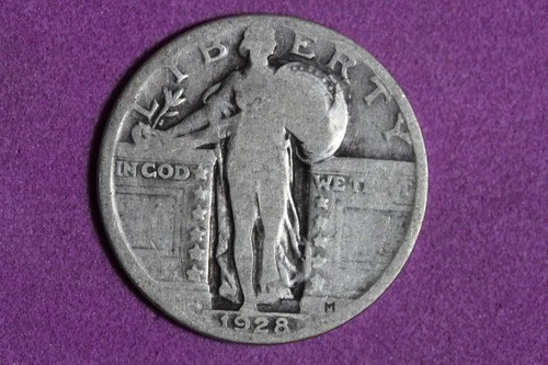 Estate Find 1928 Standing Liberty Quarter!! #K59830