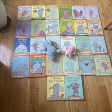 Elephant and Piggie by Mo Williams 26 Books , Hardcover + stuffed animal