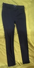 Child PLACE 2 pair Girls Black Pants Size 14s stretchy uniform Catholic school