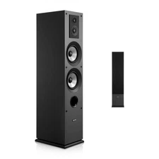 Floor Standing Tower Speaker Single 3-Way 145W for HiFi Home Theater Deep Bass