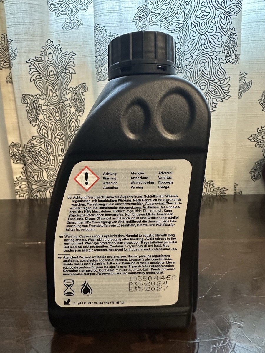 Genuine BMW OEM HYPOID AXLE OIL G3 83222413512 70W-80 GL-5 16.9 fl