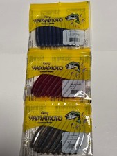 Gary Yamamoto Worm Set Fat Yama Senko 3 Smoked Pearl Blue