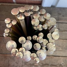 Vintage Large Lot Of 50 Crochet  Knitting Needles-Boye-Susan Bates-Sears-Craft