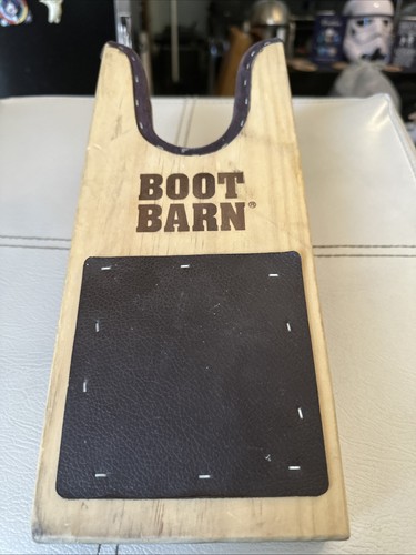 Boot Barn Wooden Boot Jack Boot Remover Tool for Easy Boot Removal