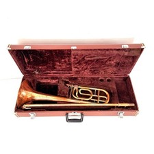 YAMAHA YBL-3210R Bass Trombone Red Brass Bell Adjusted Vintage Used with Case