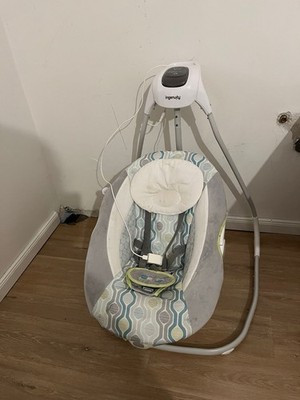 INGENUITY Babyschaukel Swing'n Go, Hugs & Hoots tragbar