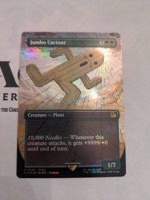 Jumbo Cactuar (Borderless - FOIL)