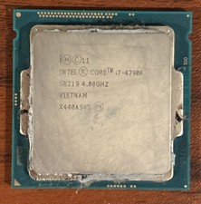 Intel Core I7-4790K SR219 4.0 Ghz Quad Core LGA 1150 CPU Processor