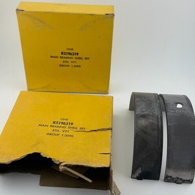 NOS Interstate mcbee Detroit 5196319 MAIN BEARING SHELL 2 SETS 5149556 5125240