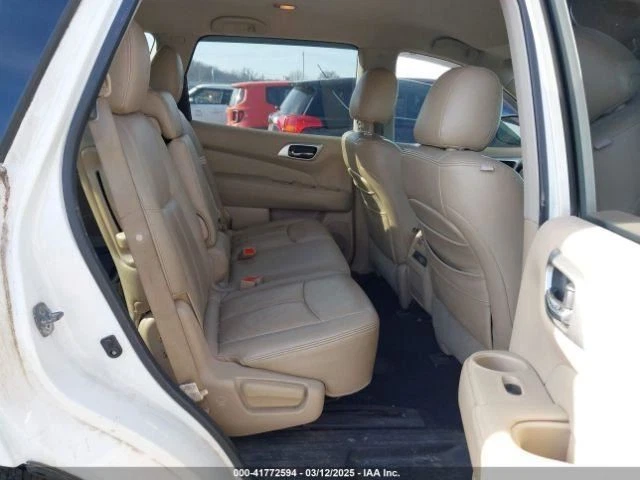 2017 Nissan Pathfinder Left Rear Door Panel Tan Used OEM 406763 Foto 4 de 4