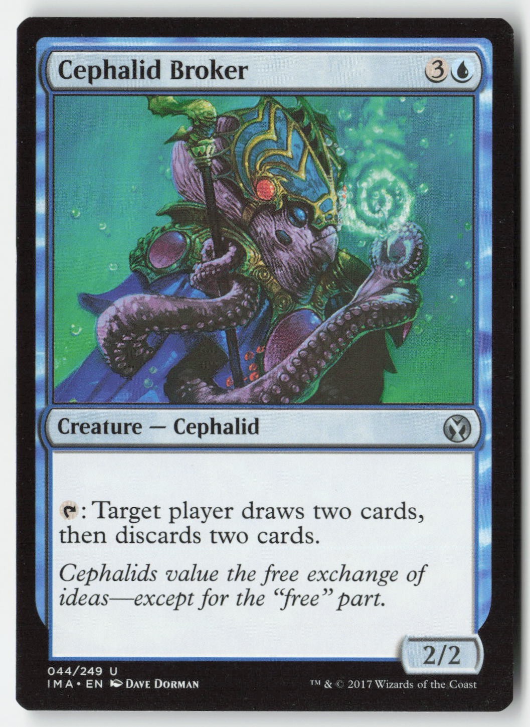 MTG - Cephalid Broker #44 - Regular - IMA Iconic Masters