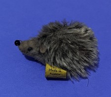 VINTAGE STEIFF 1670/06 BABY HEDGEHOG 2 1/2" MADE in AUSTRIA w/ TAG FREE SHIP