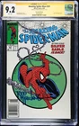 AMAZING SPIDER-MAN #301 Newsstand - CGC 9.2 SIGNED Todd McFarlane Marvel 6/88