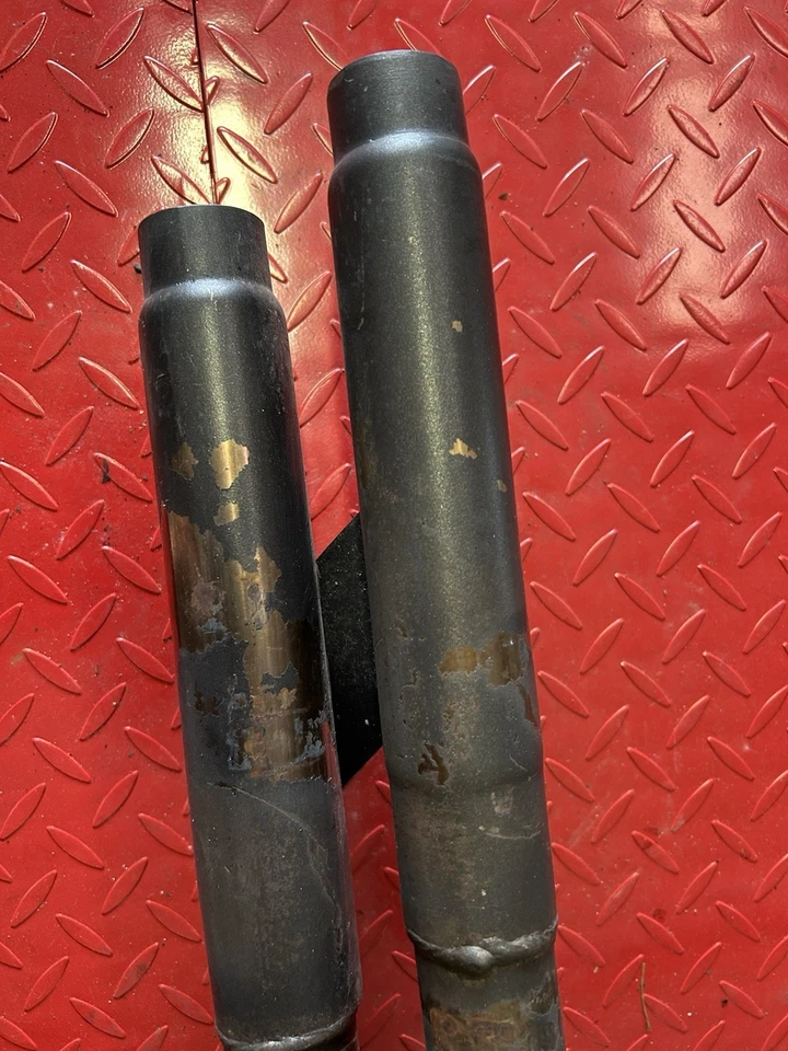 04-up Harley Sportster 883 1200 Magna Flow sistema de escape silenciadores cabezales tubos Foto 2 de 4