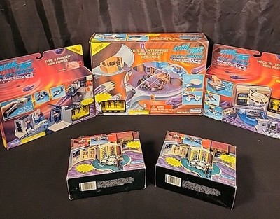 (5) Star Trek Next Gen Innerspace USS Enterprise Collectors EDITION 