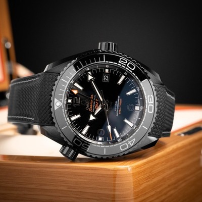 Omega Seamaster Planet Ocean Deep Black Ceramic 45.5mm Watch 215.92.46.22.01.001