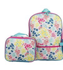 2 Pieces Combo Set School Kid Backpack with Lunch Bag