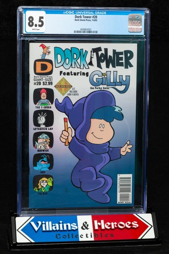 Dork Tower #20 ~ CGC 8.5 ~ featuring Gilly, the Perky Goth! ~ Dork Storm (2002)