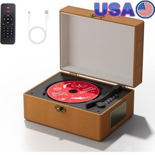 Multifunctional Music Player CD Bluetooth USB 3.5mm AUX Remote Control