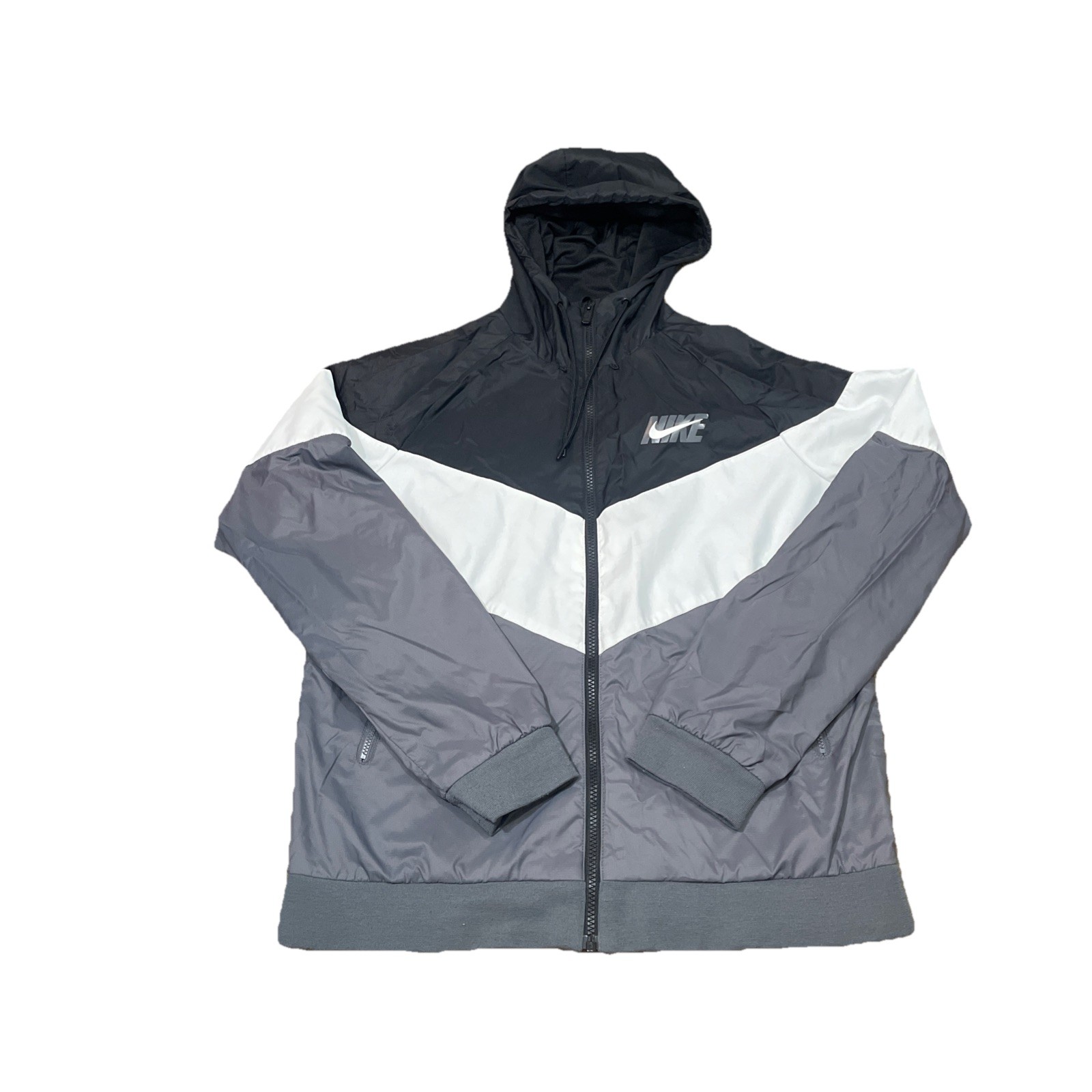 Nike Training Windrunner Jacket Black Gray White … - image 1