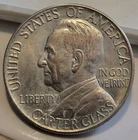 1936-LYNCHBURG SILVER SEQUICENTENNIAL HALF DOLLAR (BU) VERY NICE!!!