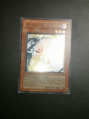 Yu-Gi-Oh! Blackwing - Breeze the Zephyr- TSHD-EN003- Ultimate Rare - 1st - NM-EX