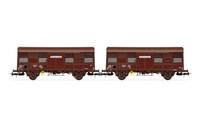 Jouef 2-Tlg. Set Gedeckte GüTerwagen Gs 4,SNCF Provence Express Ep. Iv