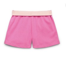 WONDER NATION Girls Size XXL 18 Tough Knit Shorts Shrink Resistant Pink