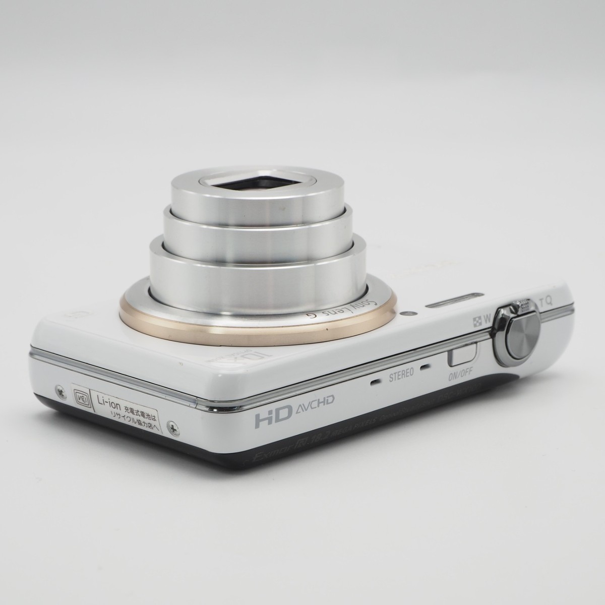 N Mint] SONY Cyber-shot DSC-WX100 Compact Digital Camera White
