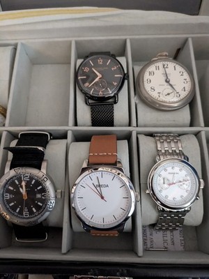 Gotham, Stuhrling Original, Westclox, Breda, Tourneau Studer/Schild Watch Lot
