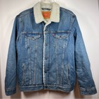 Levi’s Strauss Women’s Original Sherpa Trucker Jack Size XL
