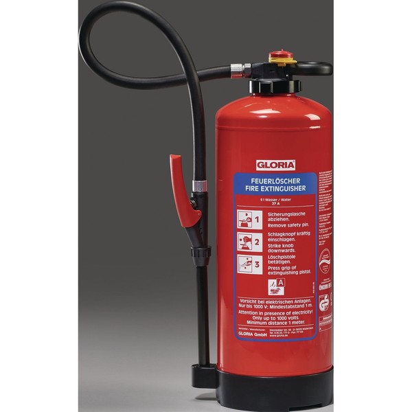 WasserfeuerlöScher Wkl 6 Pro 6L AufladegeräT Brandkl.21 A M.Wandh.Gloria-image