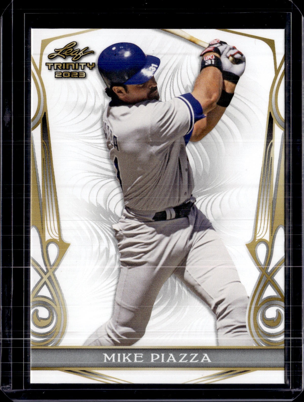 2023 Leaf Trinity #37 Mike Piazza