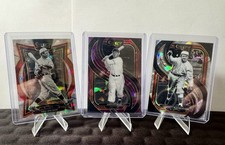 2025 Select Baseball Legends Lot /99 Johnny Mize + Mathewson + Speaker HOF
