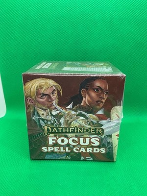 Paizo Pathfinder 2E Focus Spell Cards RPG Reference Deck 150+ Cards New Sealed