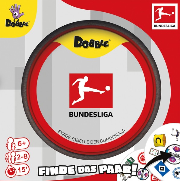 Zygomatic Dobble Bundesliga Kinderspiel Mehrfarbig-image