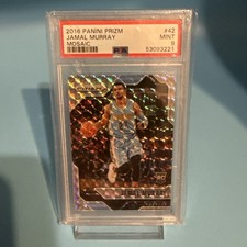 2016-17 Panini Prizm Mosaic - Jamal Murray #42 (RC) PSA 9
