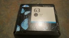 Genuine OEM  HP 63 Black Ink Cartridge (Expire date: Sept 2026)