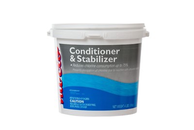 4 LB Conditioner & Chlorine Stabilizer Swimming Pools Cyanuric Acid Nu-Clo 1306