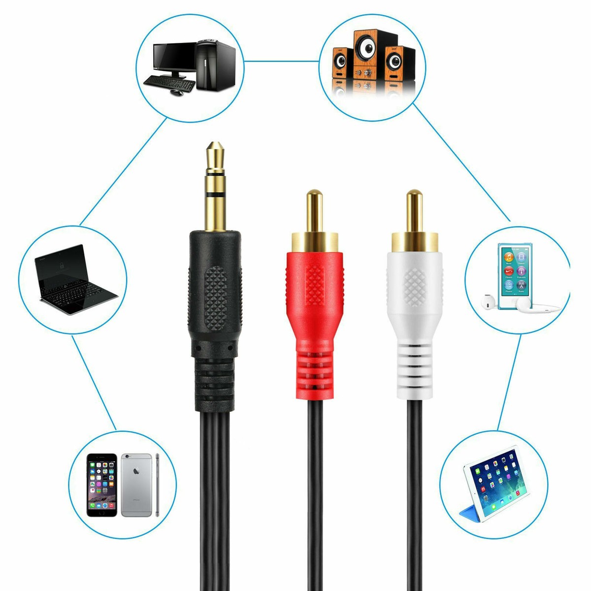 Sony SAVA SA-VA 100 100u Stereo Replacement Cable P/N:177711711 - Foto 12
