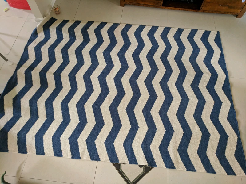 Blue Chevron Rug Rugs Carpets Gumtree Australia Brisbane