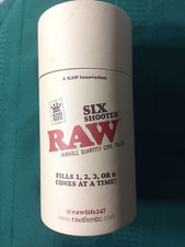 Six Shooter RAW Variable, Quantity Cone Filler For King Size Cones 6 at a Time 