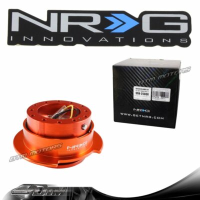 NRG Orange Ball Lock 6-hole Lenkrad gen 2.5 Schnellspanner Adapter Kit