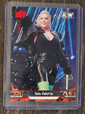 2023 Upper Deck AEW All Elite Taya Valkyrie /249 Red Dynamite Parallel