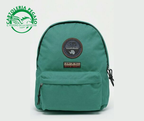 ZAINO NAPAPIJRI-DRAK GREEN VERDE SCURO- SCUOLA-TEMPO -22 LITRI | eBay