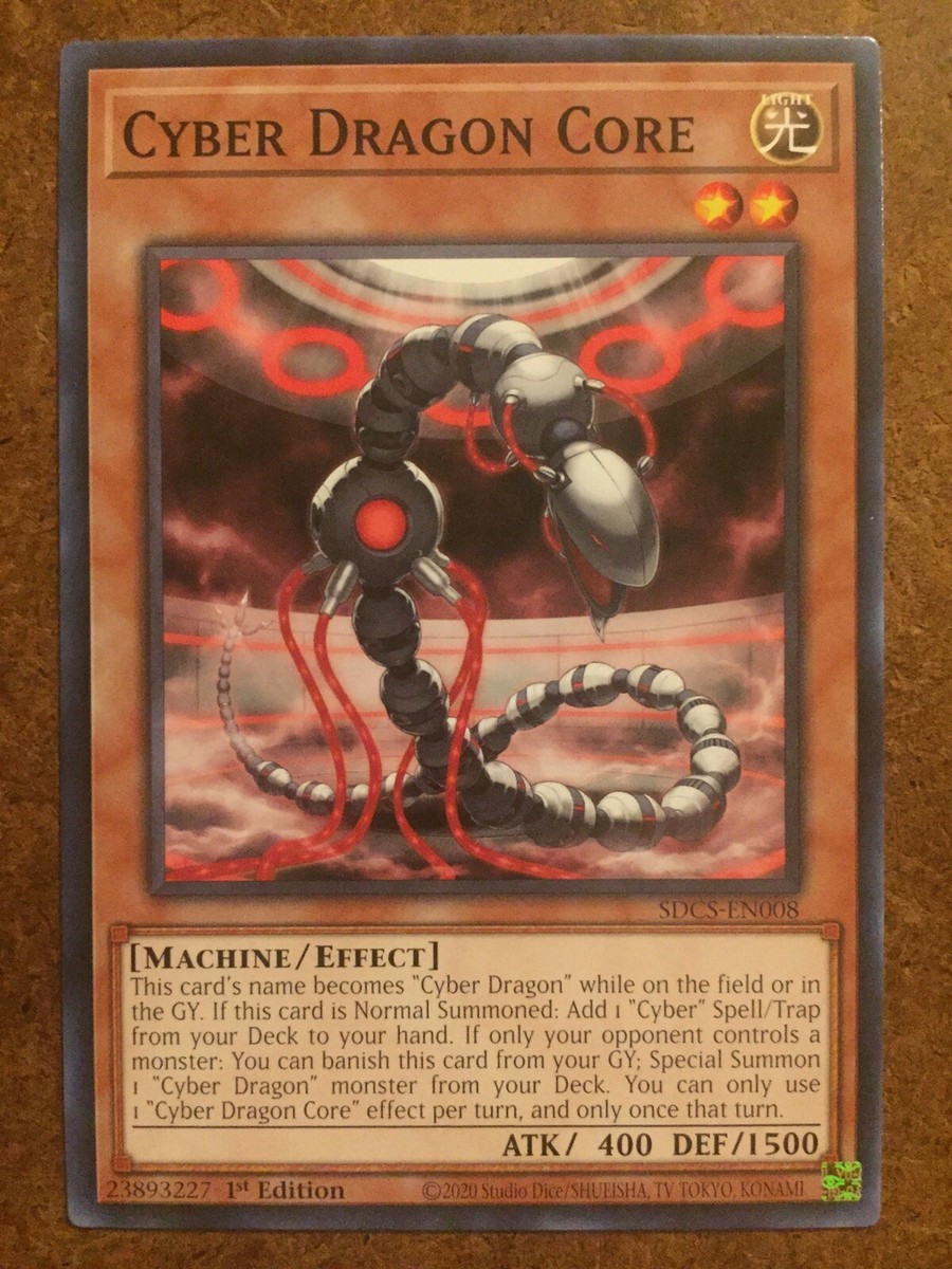 Cyber Dragon Core SDCS-EN008 Yugioh Trading Card