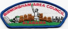 Birmingham Area Council Strip S-3 Cloth Back CSP SAP Boy Scouts of America BSA