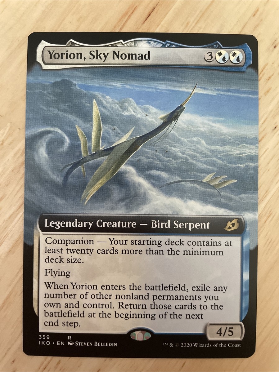Yorion, Sky Nomad (Extended Art) Ikoria: Lair of Behemoths Regular