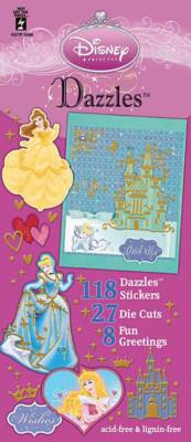 Disney Princess Dazzles 118 Stickers 27 Die Cuts 8 Greetings 11